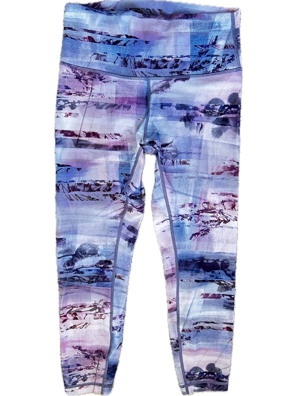 Lululemon Wunder Under High-Rise 7/8 Tight Purple & Blue Size 8